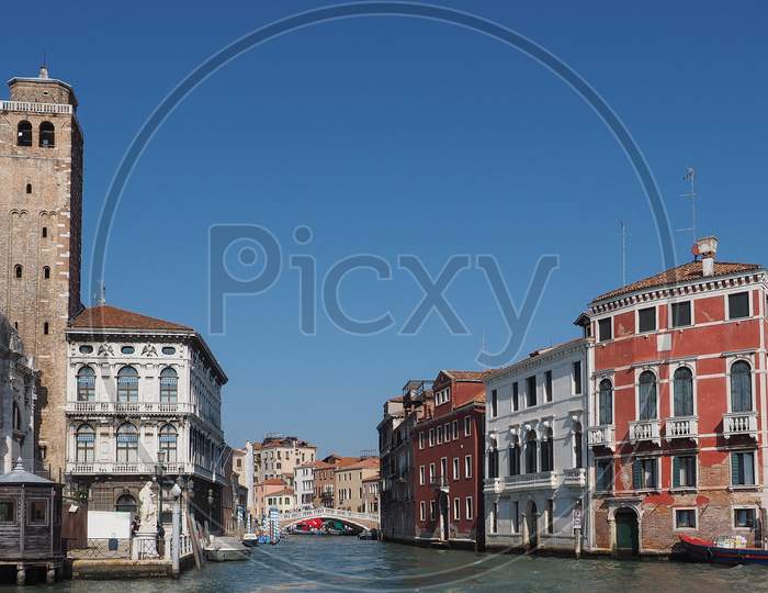 Canal Grande In Venice