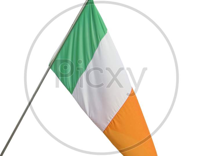 Irish Flag Isolated