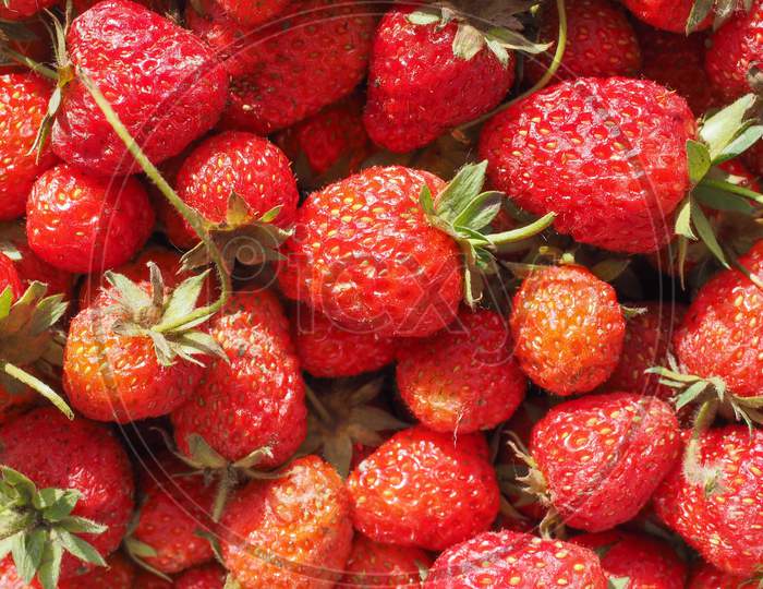 Strawberry Fruit Background