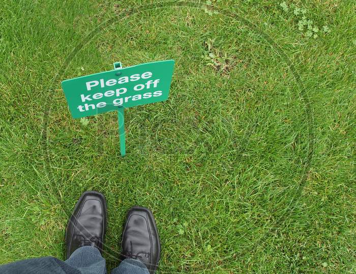 Keep Off The Grass
