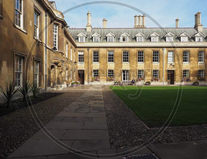 Gonville And Caius College In Cambridge