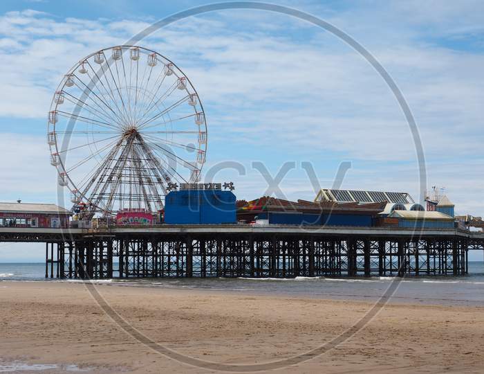 Pleasure Beach In Blackpool
