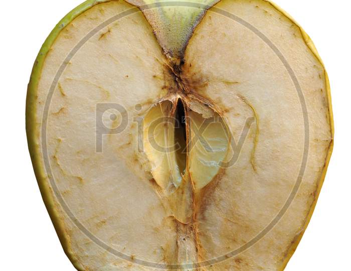 Granny Smith Apple Fruit Food Isolated Over White