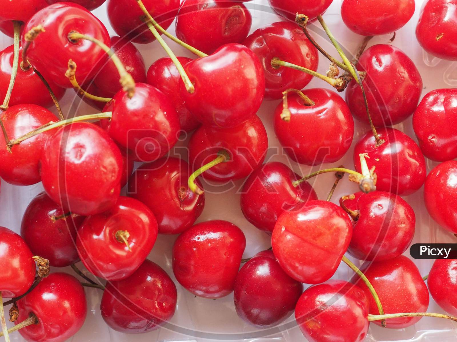 Cherry Fruit Food Background