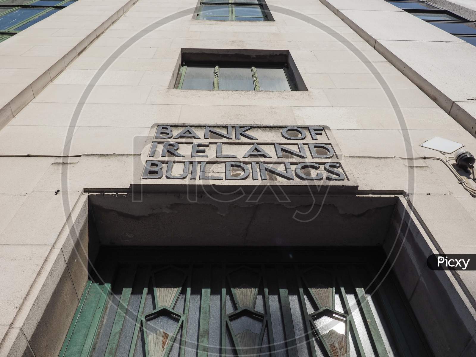 Belfast, Uk - Circa June 2018: The Bank Of Ireland Buldings