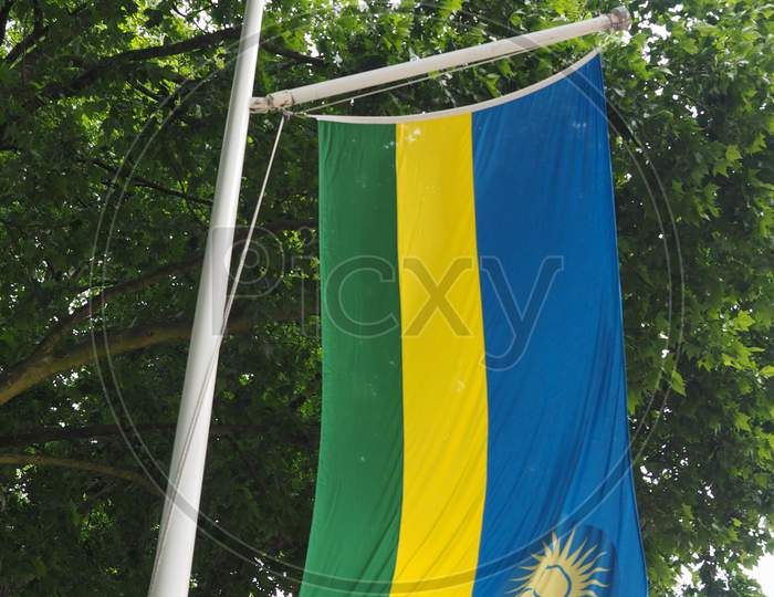 Rwandan Flag Of Rwanda