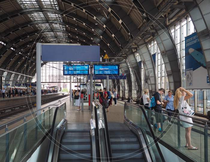 Alexanderplatz Station In Berlin