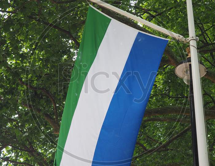 Sierra Leonean Flag Of Sierra Leone