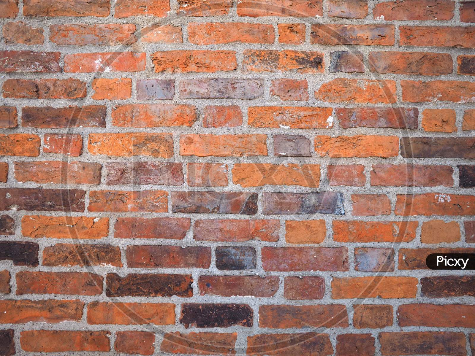 Red Brick Wall Background