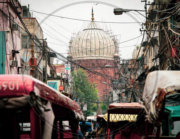 Streets of Old Delhi India