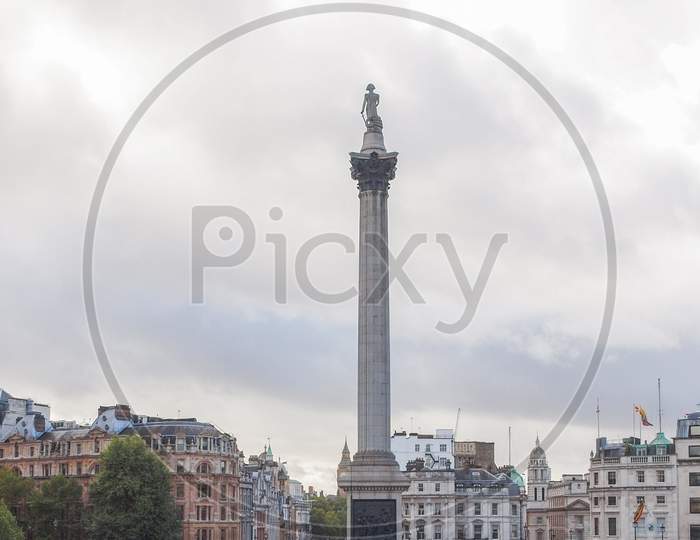 Trafalgar Square In London