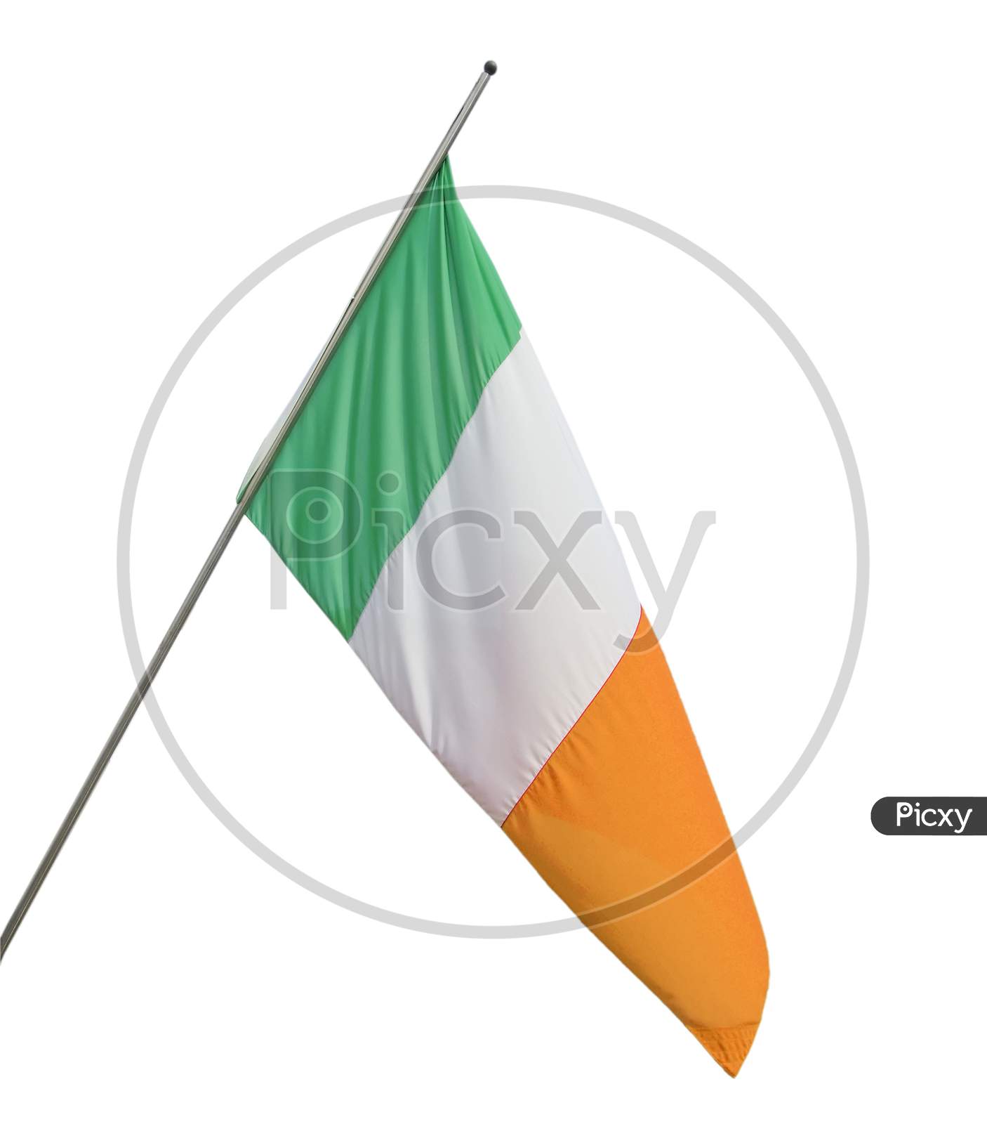 Irish Flag Isolated