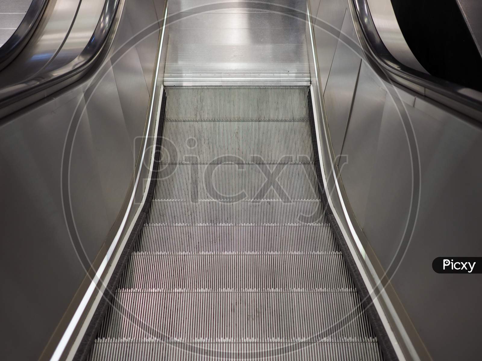 Subway Escalator Stairs