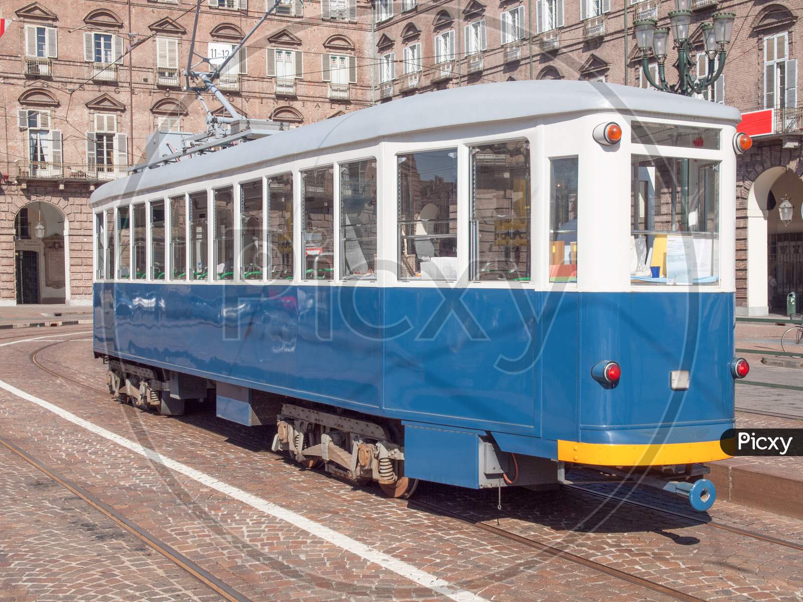 Old Tram In Turin