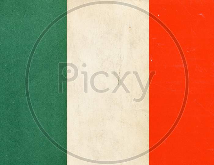 Italian Flag Of Italy