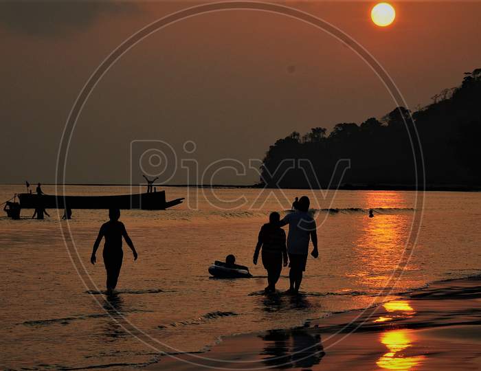 World Famous Tourist Destination, Radhanagar Beach, Blue Flag Certified, Andaman & Nicobar Islands