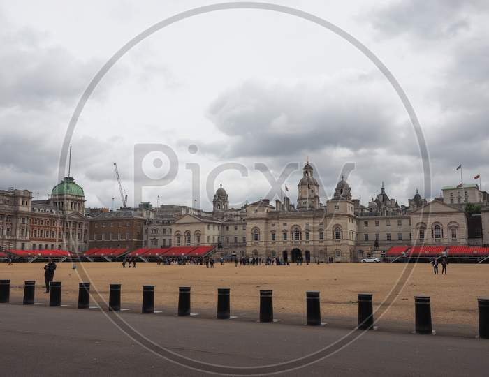 London, Uk - Circa June 2017: Horse Guards Parade Ground