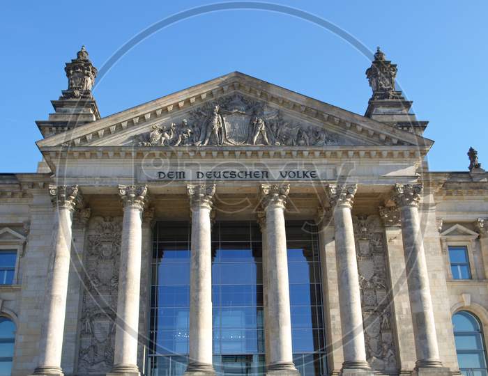 Reichstag Parliament In Berlin