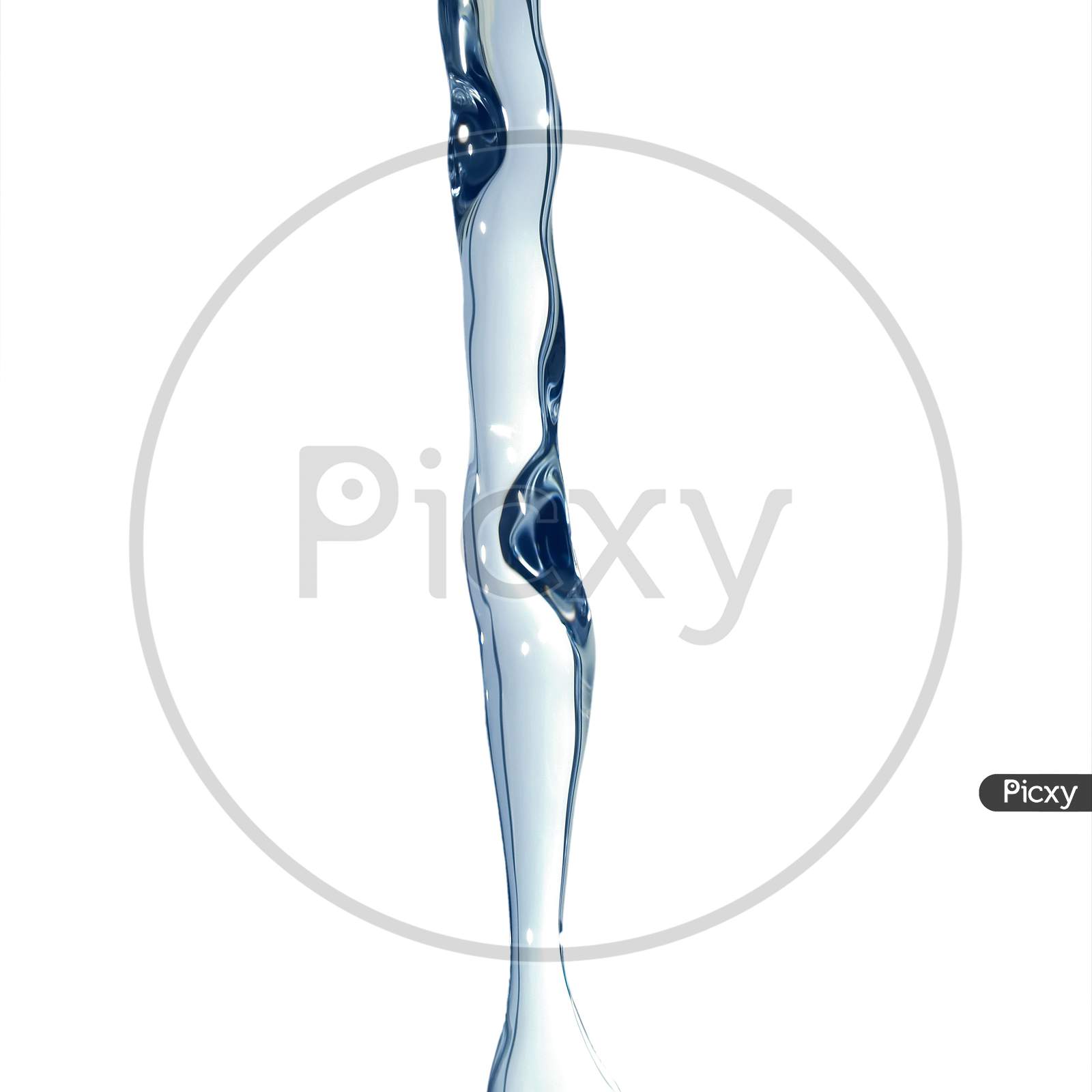Water Flow Isolated