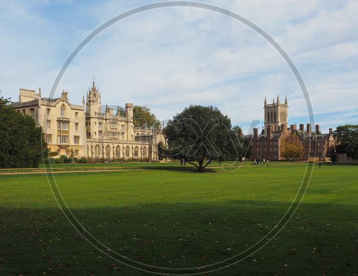 Cambridge, Uk - Circa October 2018: St John'S College