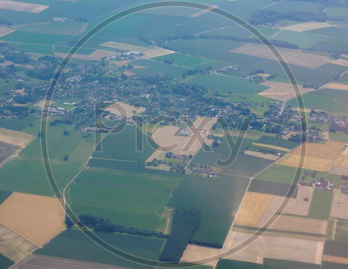Aerial View Of Belgium