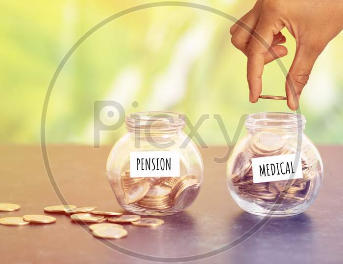 Money Saving For Medical And Pension