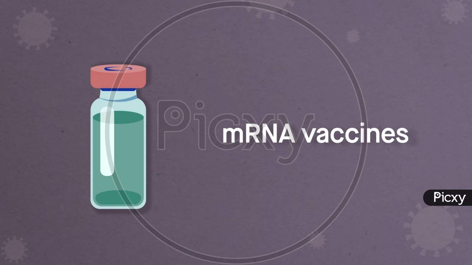 mRNA vaccine illustration