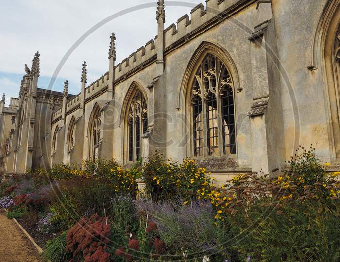 Cambridge, Uk - Circa October 2018: New Court At St John'S College