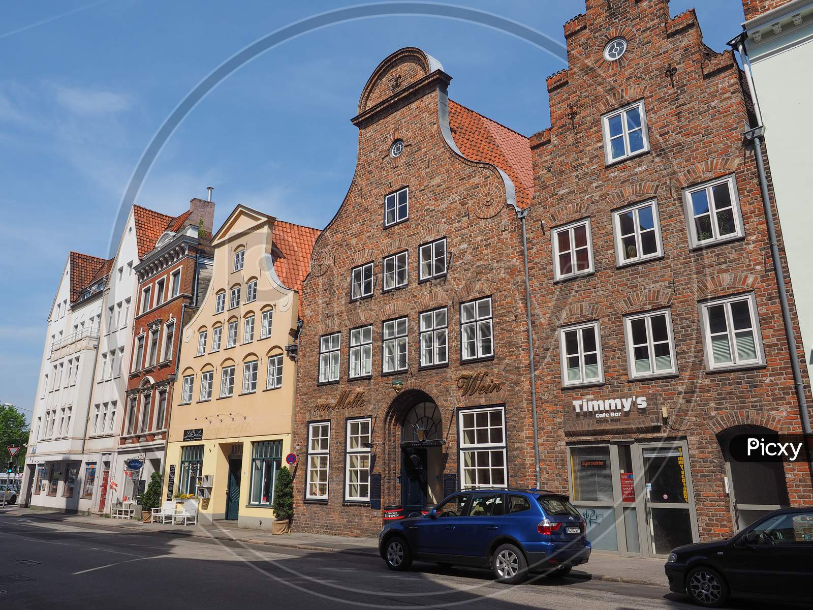 Luebeck, Germany - Circa May 2017: View Of The City Of Lubeck