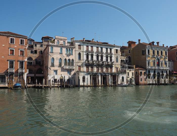Canal Grande In Venice