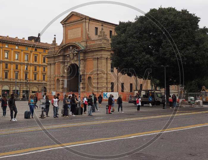 Bologna, Italy - Circa September 2017: Porta Galliera City Gate