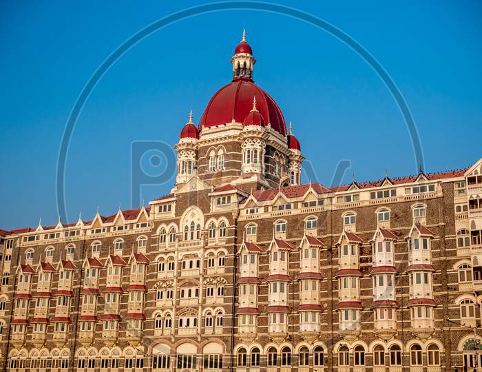 Heritage Grand Class Five-Star Hotel In The Colaba Region Of Mumbai, Maharashtra, India, Next To The Gateway Of India.