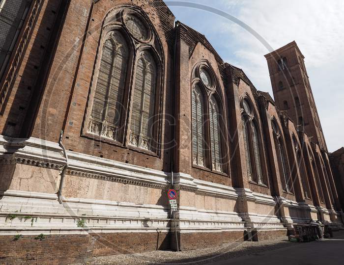 San Petronio Church In Bologna