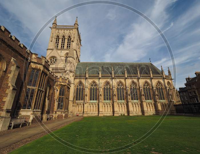 Cambridge, Uk - Circa October 2018: Chapel At St John'S College