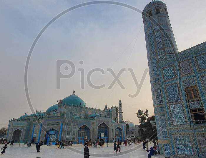 Afghanistan Mazar city Mazar Ali Mosque
