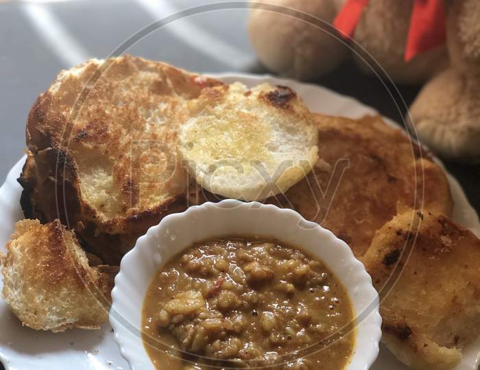 Indian Dish Pav Bhaji