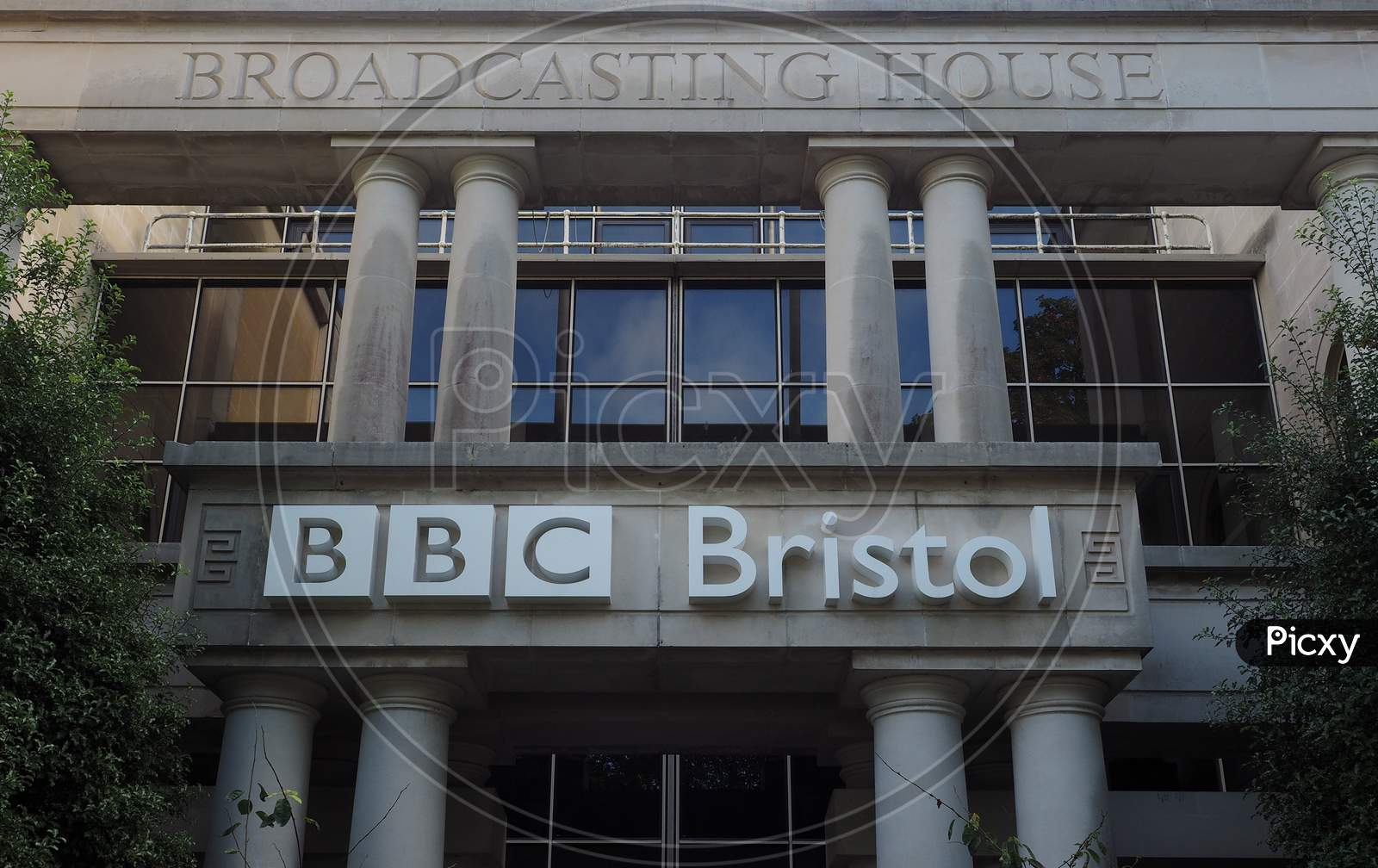 Bristol, Uk - Circa September 2016: Bbc Broadcasting House