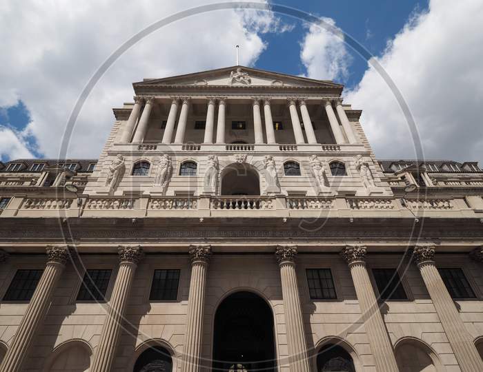 London, Uk - Circa June 2017: The Bank Of England