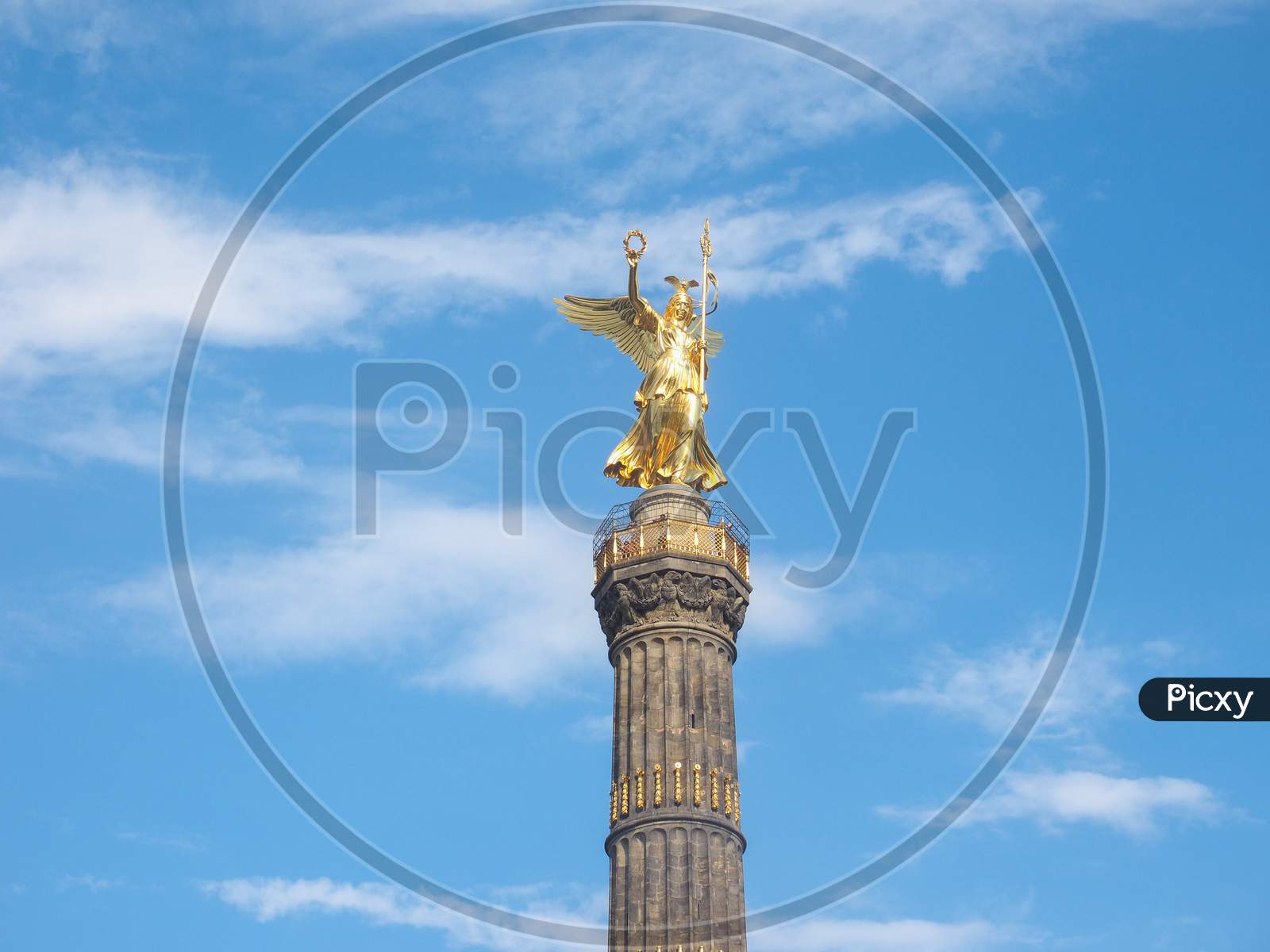 Angel Statue In Berlin