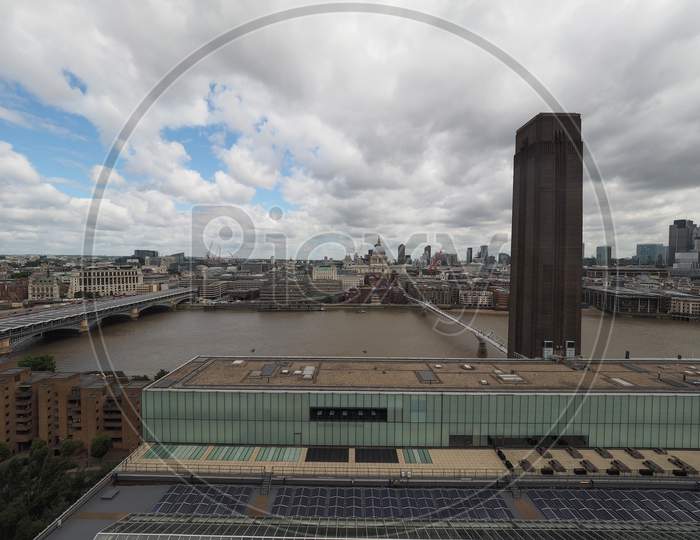 London, Uk - Circa June 2017: View Of The City Skyline