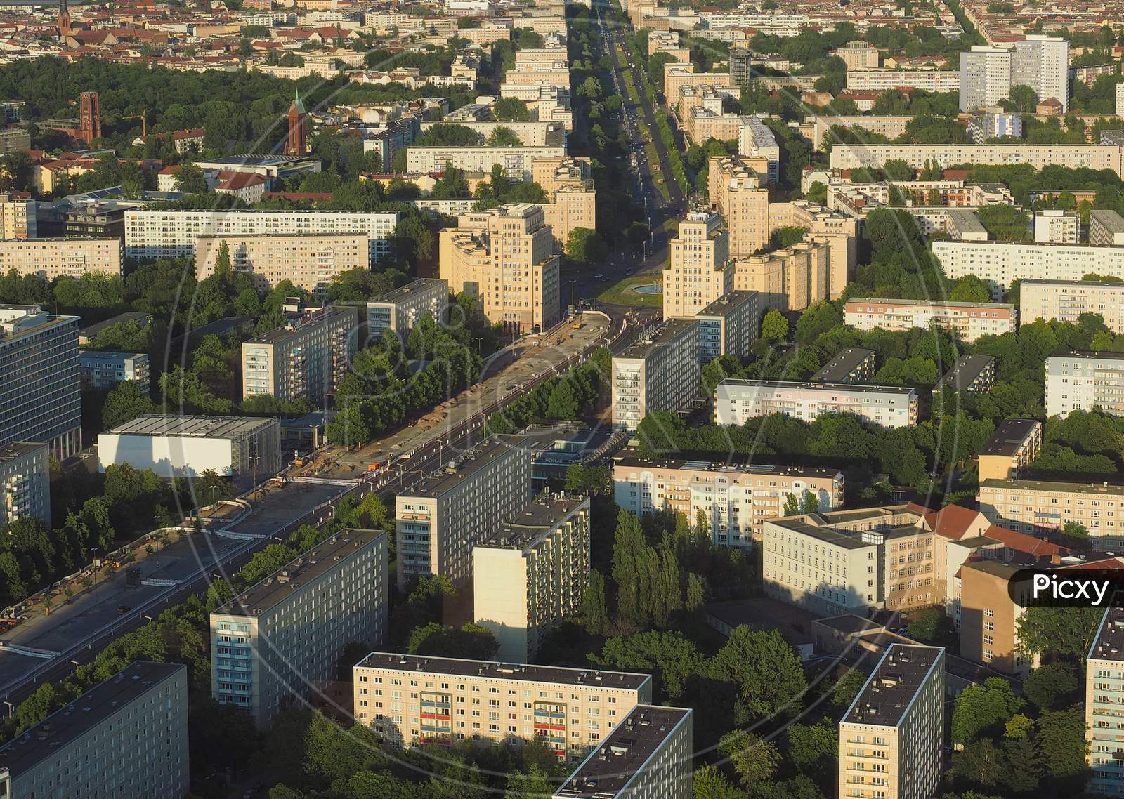 Aerial View Of Berlin