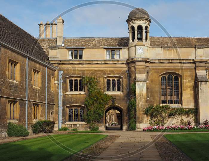 Cambridge, Uk - Circa October 2018: Gonville And Caius College