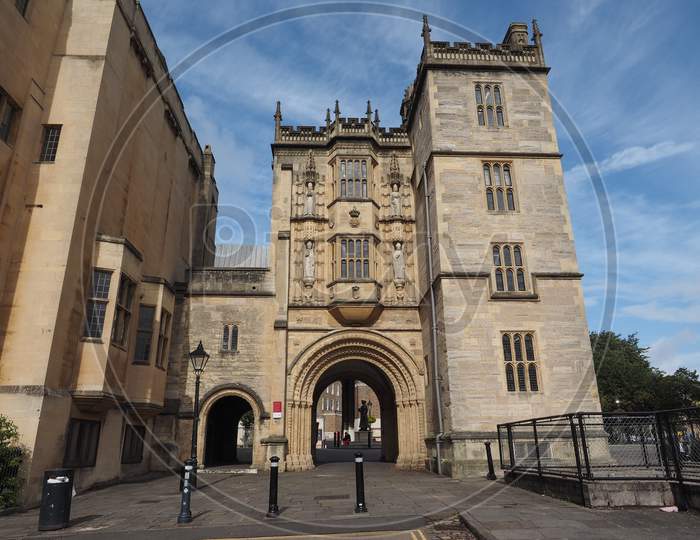 Bristol, Uk - Circa September 2016: The Great Gatehouse (Aka Abbey Gatehouse)