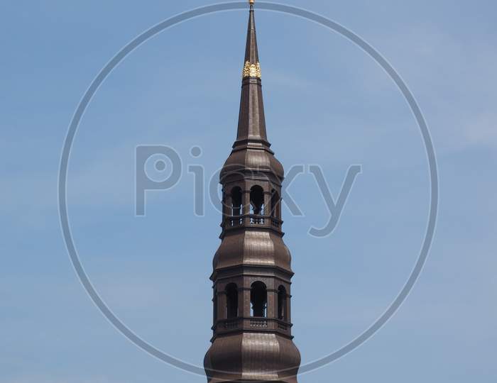 St Katharinen Church In Hamburg