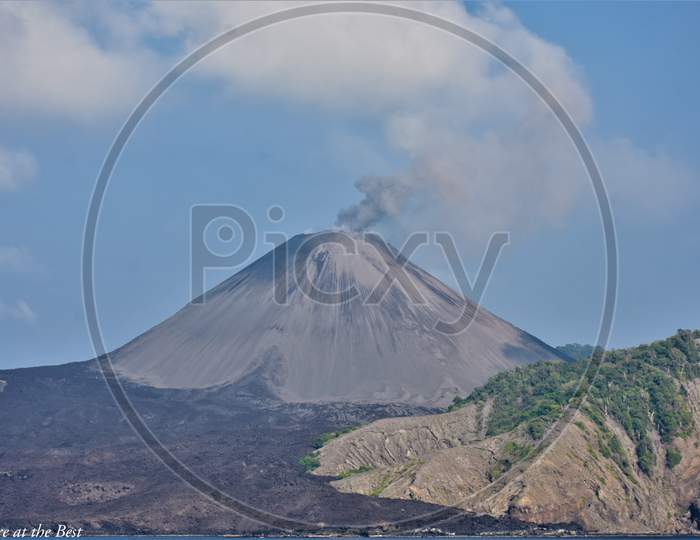Active Volcano, Barren Island