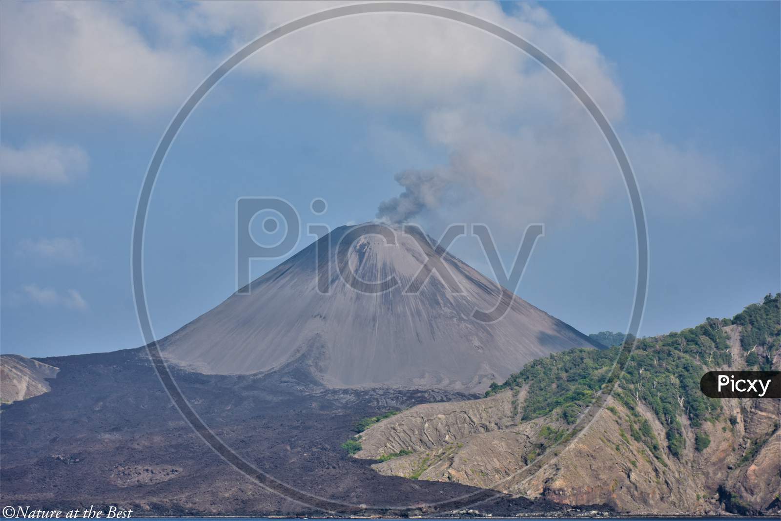 Active Volcano, Barren Island