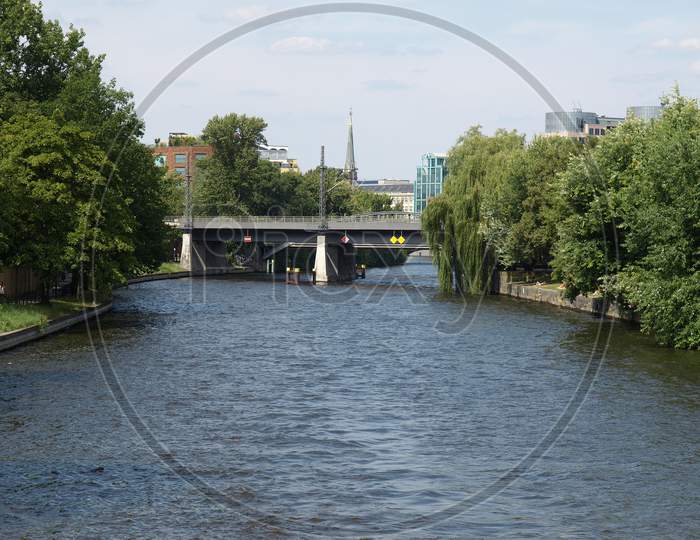 Spree River In Berlin
