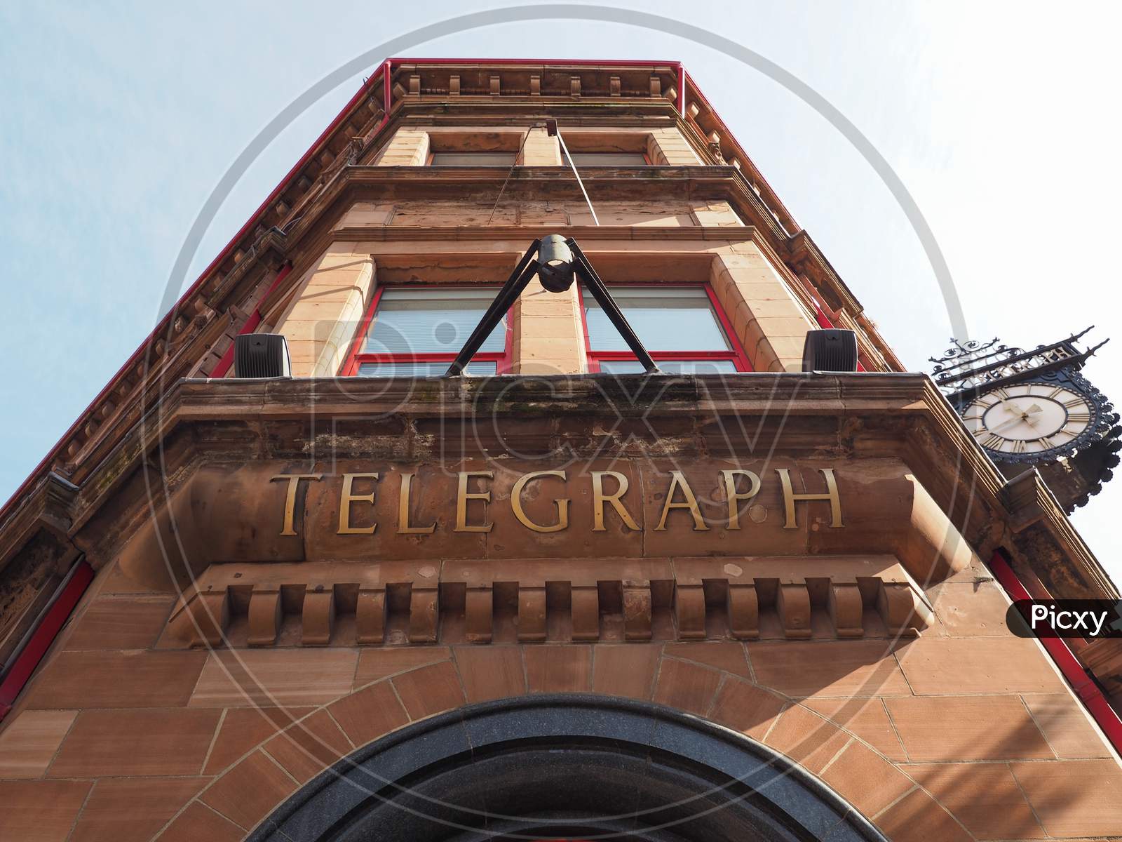 Belfast, Uk - Circa June 2018: The Belfast Telegraph Building