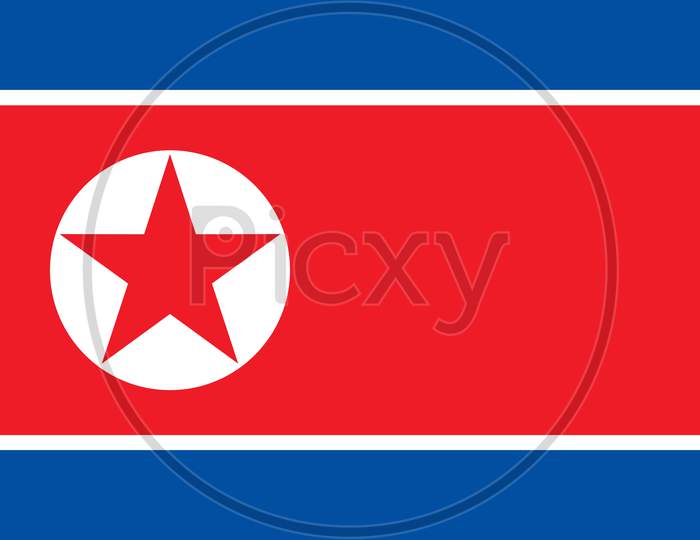 North Korean Flag Of North Korea