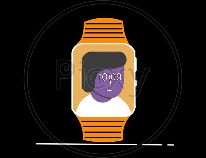 Smart Watch Illustration
